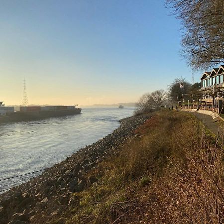 Wohnen Direkt An Der Rheinpromenade Mit Whirlpool Und Sauna Gotterswickerhamm Exteriér fotografie